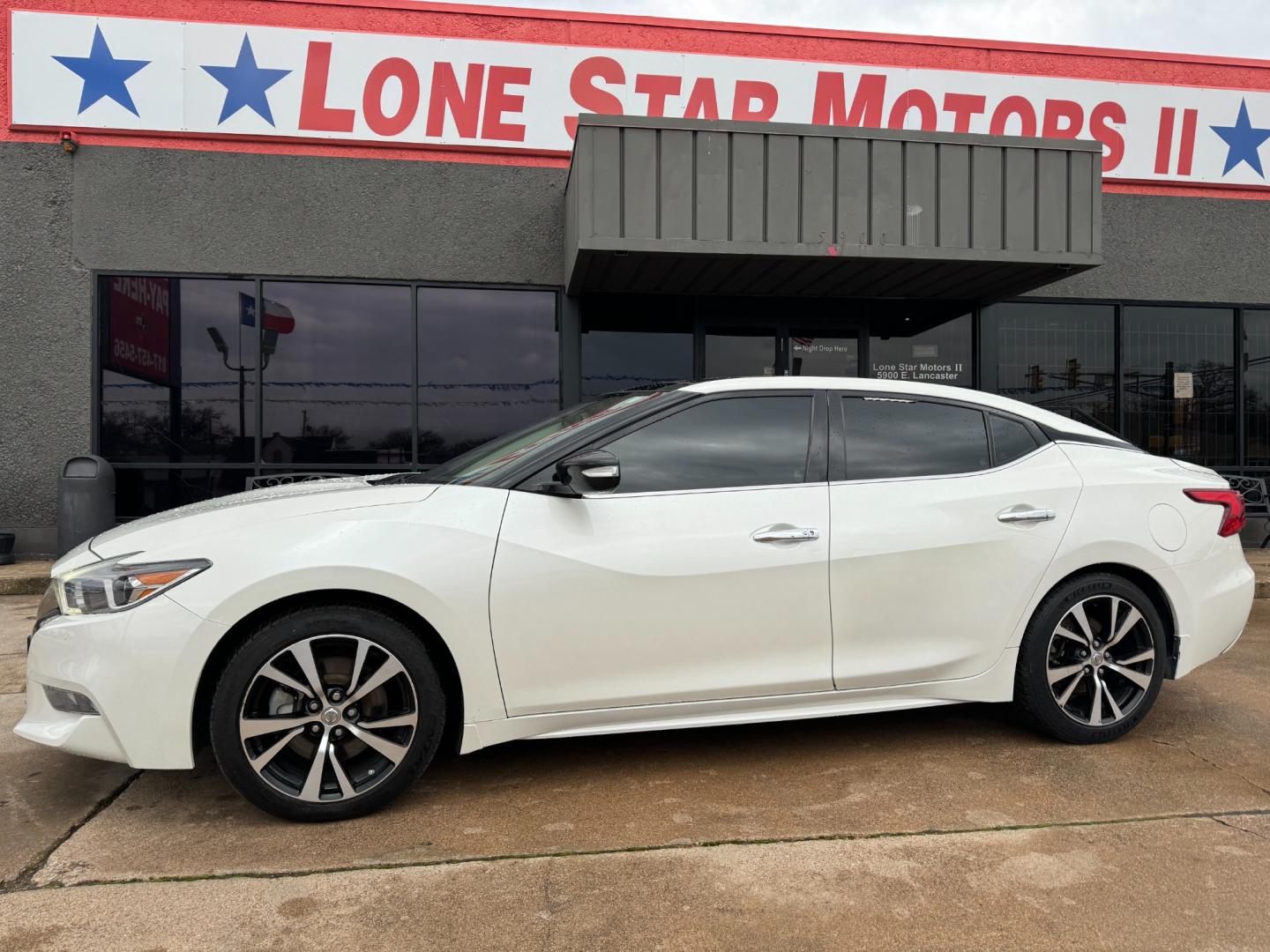 2017 WHITE NISSAN MAXIMA SR; S; SL; PL (1N4AA6AP0HC) , located at 5900 E. Lancaster Ave., Fort Worth, TX, 76112, (817) 457-5456, 0.000000, 0.000000 - Photo#0